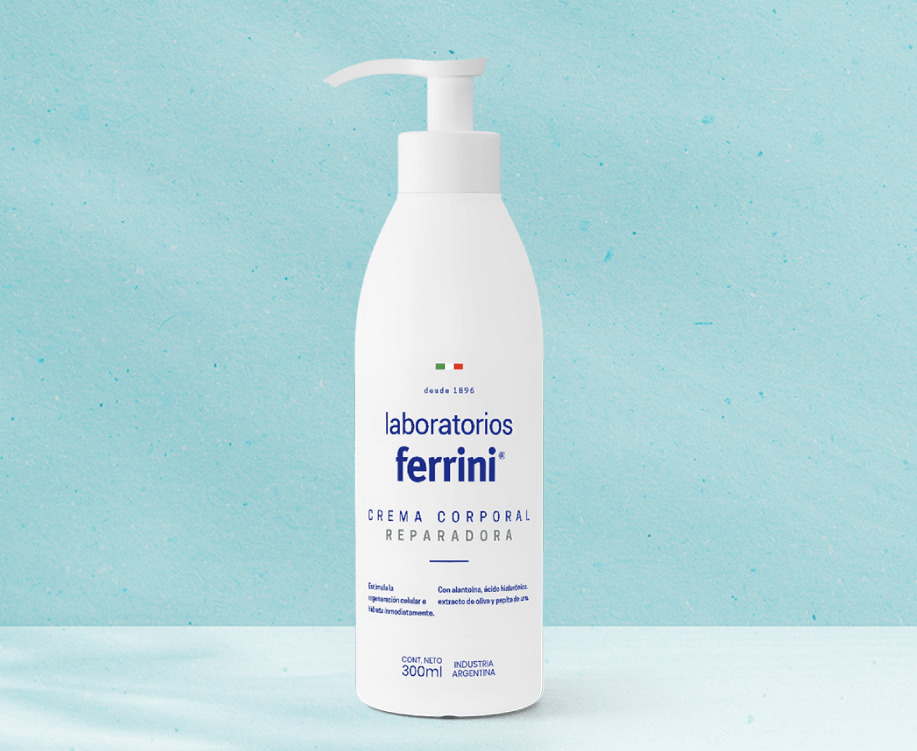 crema corporal reparadora Ferrini